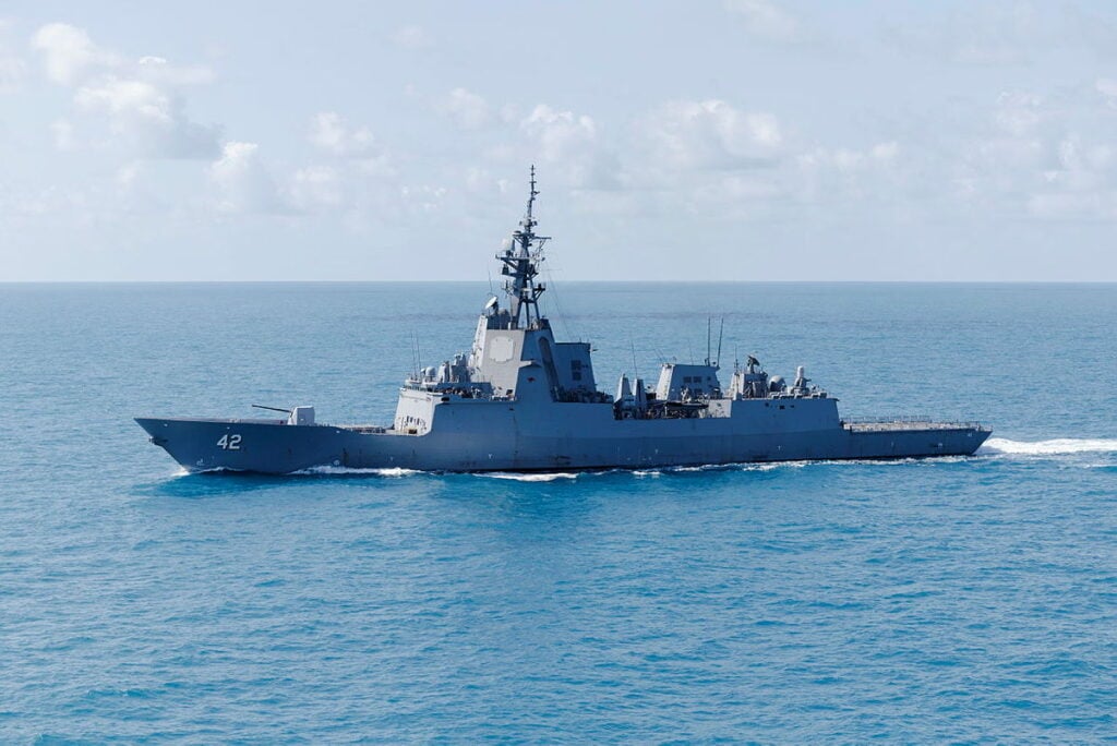 HMAS Sydney has returned to Fleet Base East after 131 days in the Indo-Pacific, completing a deployment that included live missile firings, allied exercises and South China Sea operations. The Hobart-class guided-missile destroyer trained in integrated air and missile defence and maritime warfare with forces from across the region.