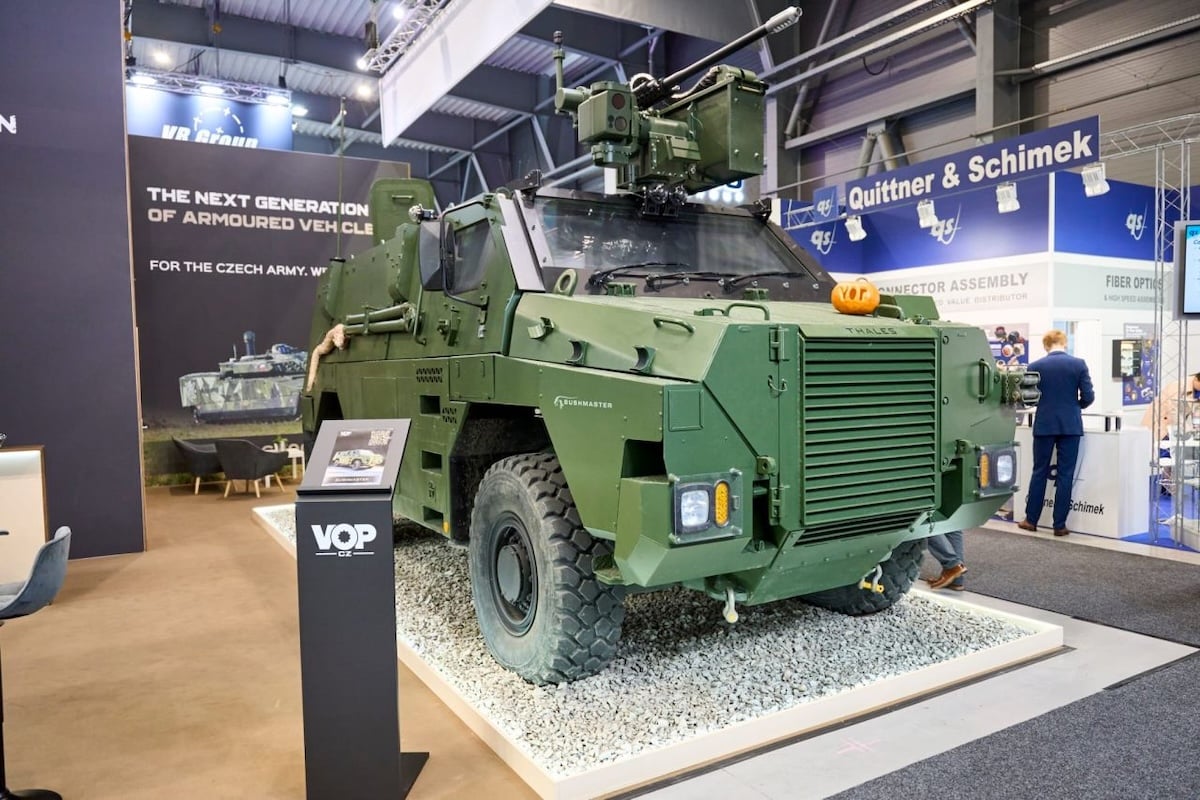 Australia’s EOS partners with Czech state firm VOP CZ on wheeled armoured vehicles
