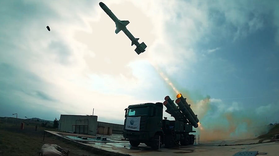 Azerbaijan orders Roketsan’s Barbaros coastal defence system with Atmaca and Çakir missiles, becoming its first customer worldwide
