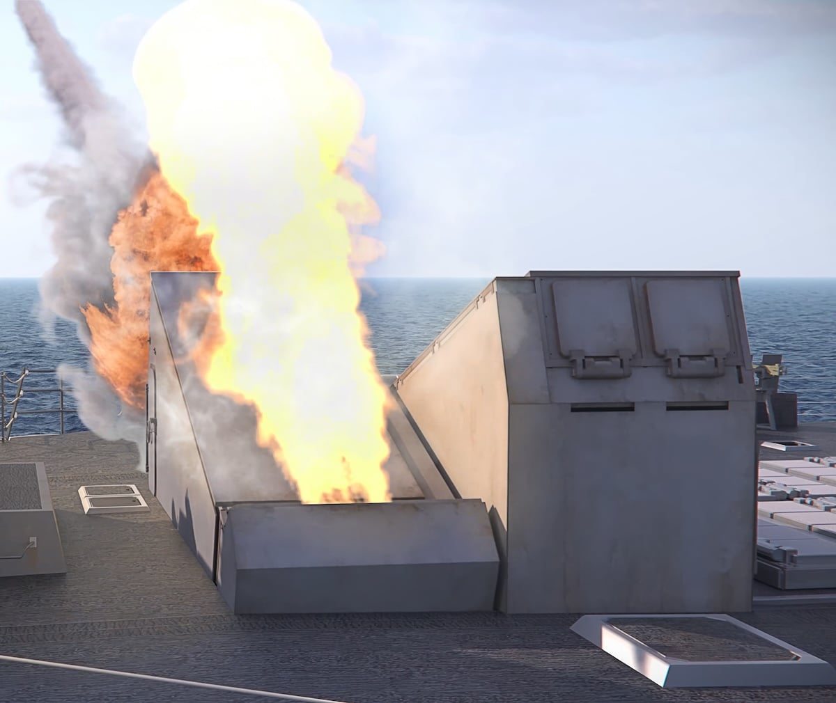 BAE Systems completes first live-fire test of Adaptable Deck Launcher for naval missiles