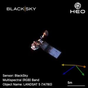 BlackSky expands HEO contract with higher-resolution satellite imagery to inspect spacecraft and track other objects in orbit