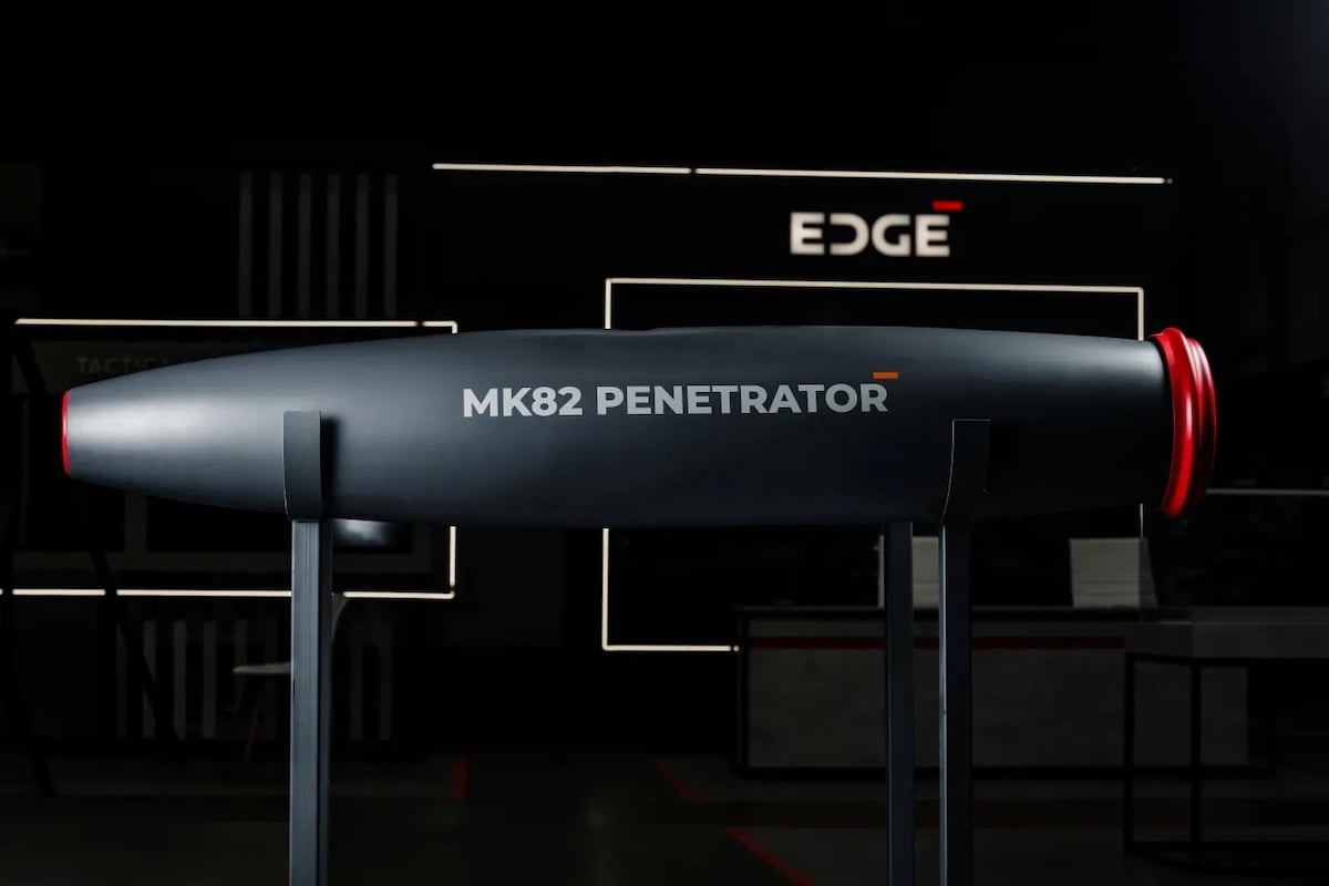 EDGE Group says MK 82 Penetrator defeats reinforced concrete over one metre thick, completing UAE-developed aircraft munition programme