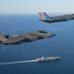 Two Lockheed Martin F-35C Lightning II fighters have conducted landing and takeoff trials aboard John F. Kennedy in the Atlantic. The U.S. Department of War announced the tests on October 13, calling them the first F-35C landings on a Gerald R. Ford-class aircraft carrier.