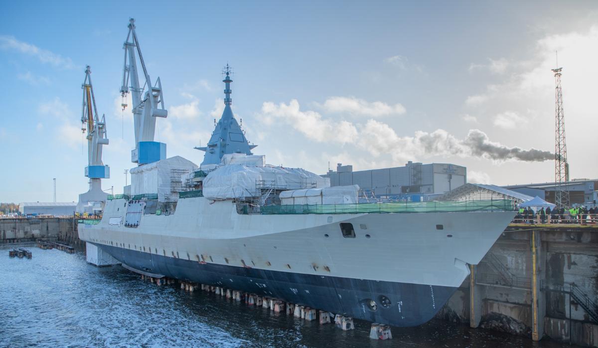 Finland launches third Pohjanmaa-class corvette, with all four ships due for completion by 2029