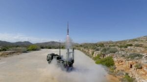 German Air Force certifies IRIS-T SLM system after live firing at NATO range in Crete