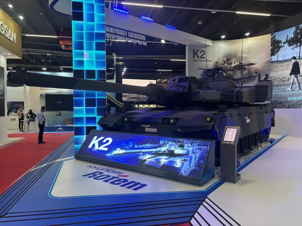 Kongsberg to arm Poland’s K2 tanks and support vehicles in NOK 700m Hyundai Rotem deal