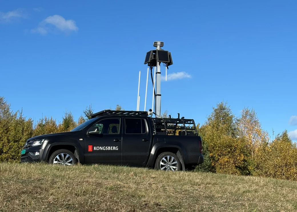 Kongsberg’s mobile drone radar becomes operational in five minutes during Interpol detection test at Gardermoen Airport
