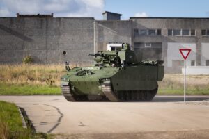 Latvia receives first Hunter infantry fighting vehicle