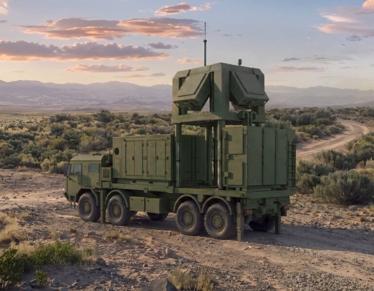 Leonardo DRS has begun initial production of its cxMHR air defense radar, unveiling the system at AUSA 2026 in Washington. It is designed to detect and track missiles, rockets and drones while protecting deployed forces and fixed sites.