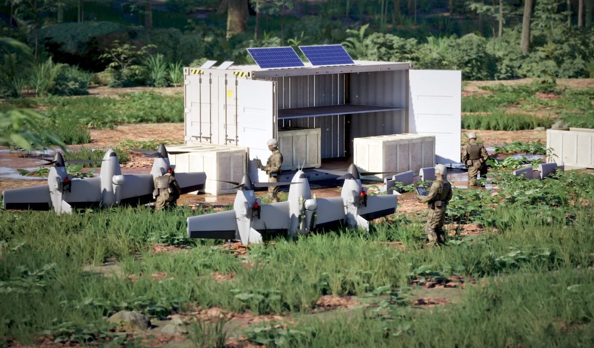 Lockheed Martin introduces Nomad 100 kit to deploy four drones from a single container