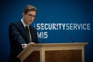 MI5 chief warns of escalating Russian hybrid attacks and growing threats from Iran and China