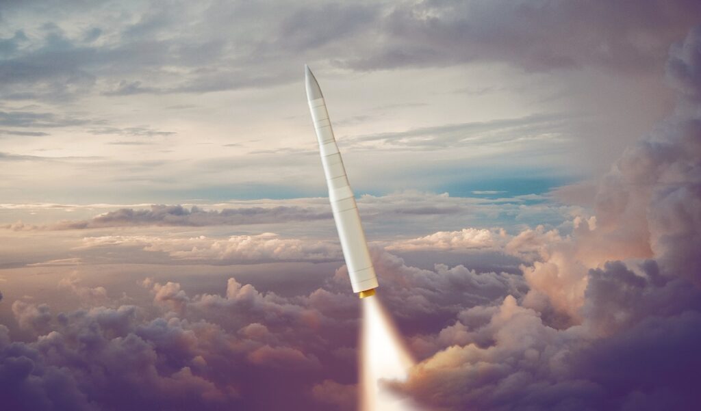 Northrop Grumman CEO says Sentinel missile on track for first flight in 2027