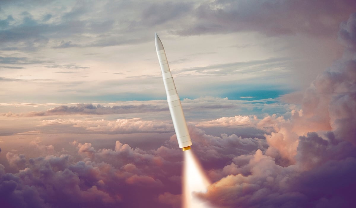 Northrop Grumman CEO says Sentinel missile on track for first flight in 2027