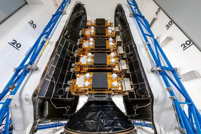 Twenty-one satellites built by Northrop Grumman have been launched and deployed for the Space Development Agency’s Tranche 1 Transport Layer. They form the company’s first orbital plane in a network designed to deliver secure tactical communications and carry missile-tracking data.