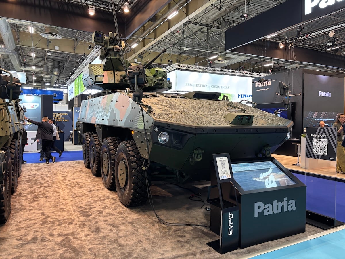 Patria’s operating profit more than doubles, with sales up 40% and vehicle capacity expanding