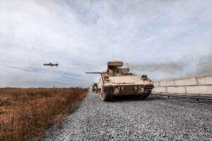 Rafael USA and Leonardo DRS present Spike LR2 integration for Bradley’s TOW launchers