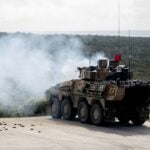 Rheinmetall and defence technology startup Breaker have signed a teaming agreement to integrate voice control of autonomous systems into Australia’s Boxer combat reconnaissance vehicles. In a customer demonstration, one crew member commanded a drone swarm while operating the vehicle and performing their normal duties.