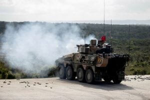 Rheinmetall and Breaker demonstrate voice-controlled drone swarms for Australian Army Boxer combat vehicles