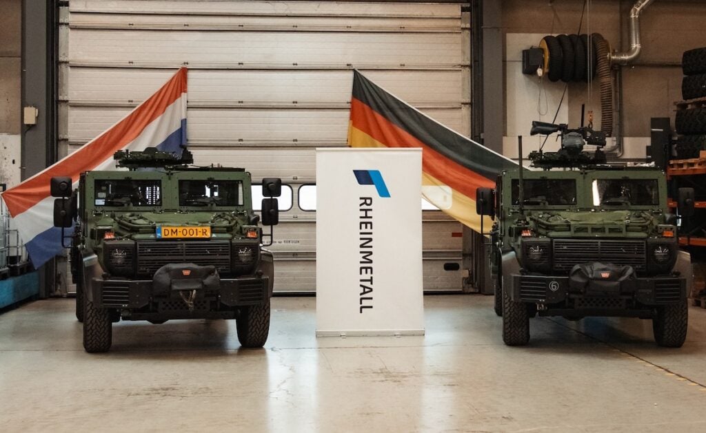 Rheinmetall delivers first series-production Caracal vehicles to Germany and the Netherlands, with deliveries continuing to 2030