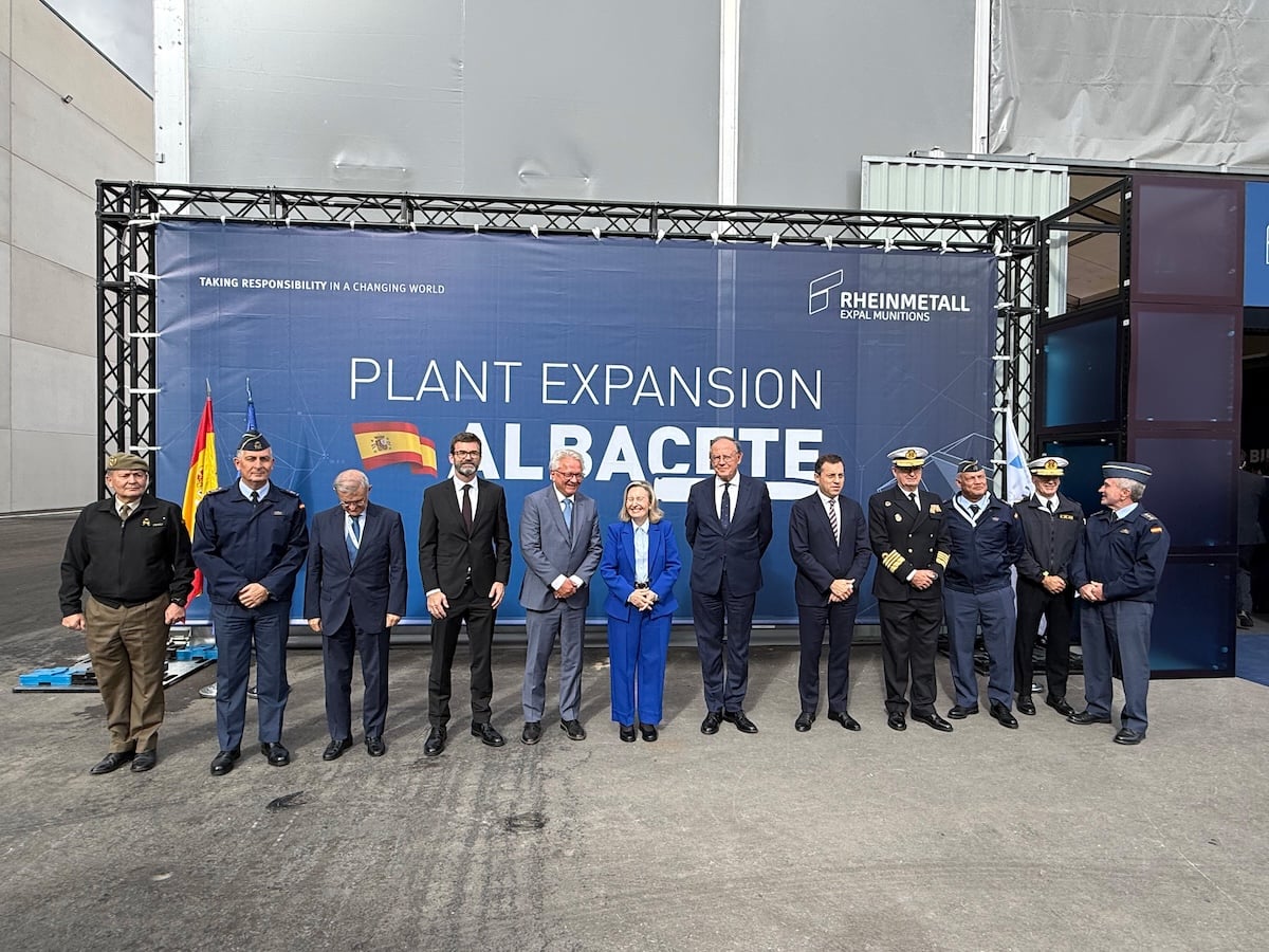 Rheinmetall expands Albacete plant in Spain to make three million ammunition components a year and increase mortar production