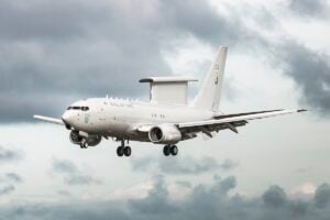 Royal Air Force says second Boeing E-7A Wedgetail arrives at Lossiemouth