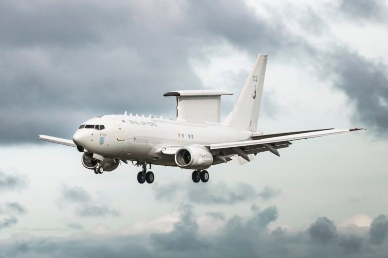 The Royal Air Force’s second Boeing E-7A Wedgetail has arrived at Lossiemouth in Scotland following trials at Boscombe Down. The airborne early warning and control aircraft joins the first example, which has been based there since May.