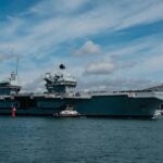 F-35 fighters aboard HMS Prince of Wales will take part in NATO-led operations in the Arctic and North Atlantic during the second phase of Operation Firecrest. The deployment will test the Carrier Strike Group’s readiness and its ability to operate with allied forces on NATO’s northern flank.