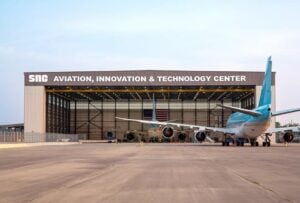 SNC presents airborne command aircraft work as Hegseth’s Arsenal of Freedom tour highlights push for new defense contractors