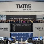 TKMS Chief Executive Oliver Burkhard said the naval shipbuilder expects to sustain profitable growth and expand internationally after increases in revenue, profitability and its order backlog. His comments come as the company negotiates submarine business in India and pursues further frigate programmes in Germany and Brazil.