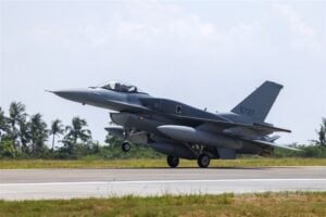 Taiwan receives first two Lockheed Martin F-16 Block 70 fighters, beginning deliveries under its 66-aircraft U.S. purchase