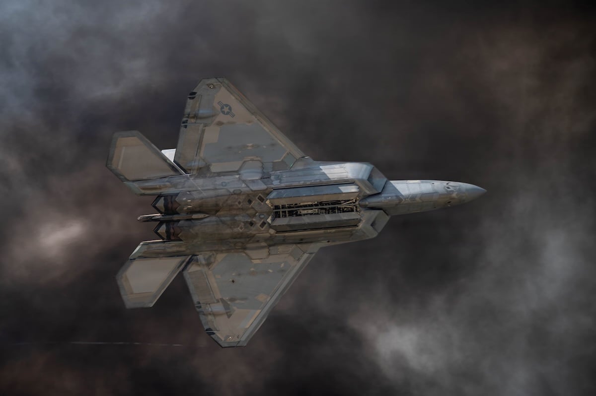U.S. Air Force says F-22 pilot directed Anduril YFQ-44A Fury through flight maneuvers and simulated combat tasks in airborne test