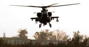 U.S. Army Apaches destroy three target drones using AN/MPQ-64 Sentinel radar data