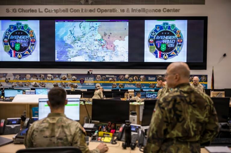 U.S. Army and NATO staffs have completed a 10-day exercise testing how they would command large-scale combat operations across Europe. Avenger Triad 26 ended on October 15 after approximately 4,000 personnel rehearsed operations from headquarters in France, Germany, the Netherlands and Poland.