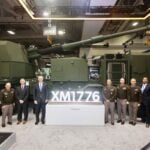 The U.S. Army has ordered nine prototypes of Hanwha’s wheeled 155 mm howitzer, with an option for nine additional systems. Hanwha Defense USA and the Army unveiled the XM1776 Mobile Tactical Cannon designation at AUSA in Washington on October 12.