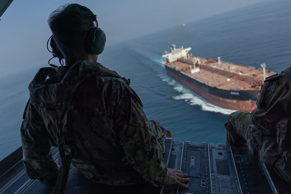U.S. Central Command says Strait of Hormuz shipping routes remain clear of Iranian mines