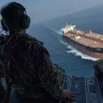 The main shipping routes through the Strait of Hormuz remain clear of Iranian sea mines, U.S. Central Command commander Adm. Brad Cooper said during an October 25 visit. CENTCOM said its forces had supported more than 3,000 commercial vessel transits over the past six months and helped Gulf partners export more than 1.5 billion barrels of crude oil since summer.