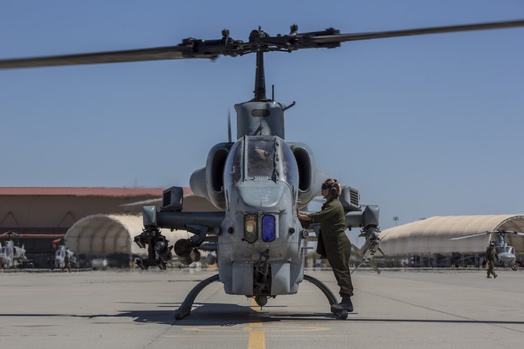 U.S. Marine Corps says AH-1Z Viper live-fire test validates APKWS delivery and supports expeditionary operations