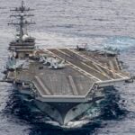 USS Ronald Reagan connected to and controlled an MQ-25A Stingray test aircraft more than 2,100 miles away while sailing in the Pacific Ocean, the U.S. Navy said. The aircraft was at Boeing’s facility in Mascoutah, Illinois, during the trial.
