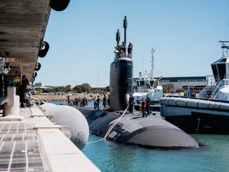 USS Colorado has arrived at HMAS Stirling for a monthlong maintenance period ahead of its planned return to establish AUKUS submarine rotations in late 2027. For the first time in Western Australia, Australian civilian technicians will perform routine maintenance on a Virginia-class submarine.