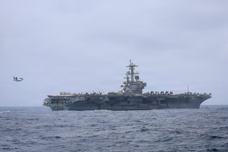 The aircraft carrier USS George H.W. Bush (CVN 77) and the guided-missile destroyer USS Delbert D. Black (DDG 119) pulled into Phuket on Oct. 4 for a scheduled port visit, the strike group's first since it left Norfolk, Virginia, and Mayport, Florida, in March.