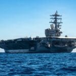 The U.S. Navy has completed the installation and integration of MQ-25A Stingray command-and-control systems aboard USS Ronald Reagan (CVN 76), making it the second carrier equipped to fly the unmanned aircraft. The work finished in August, with pier-side and at-sea testing to follow before system readiness is fully validated.