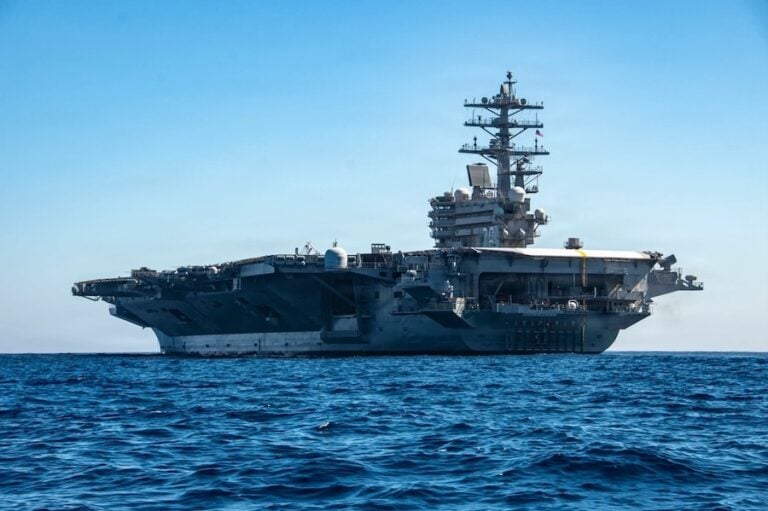 The U.S. Navy has completed the installation and integration of MQ-25A Stingray command-and-control systems aboard USS Ronald Reagan (CVN 76), making it the second carrier equipped to fly the unmanned aircraft. The work finished in August, with pier-side and at-sea testing to follow before system readiness is fully validated.