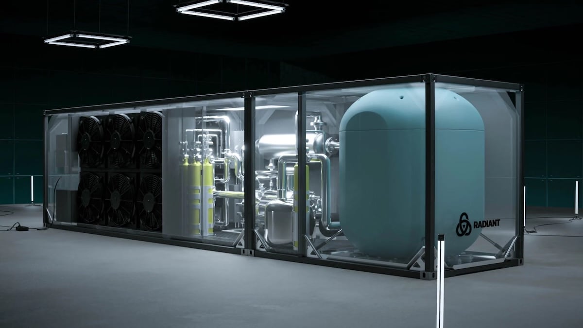 U.S. Navy selects Radiant’s Kaleidos nuclear microreactor to power Naval Weapons Station Crane