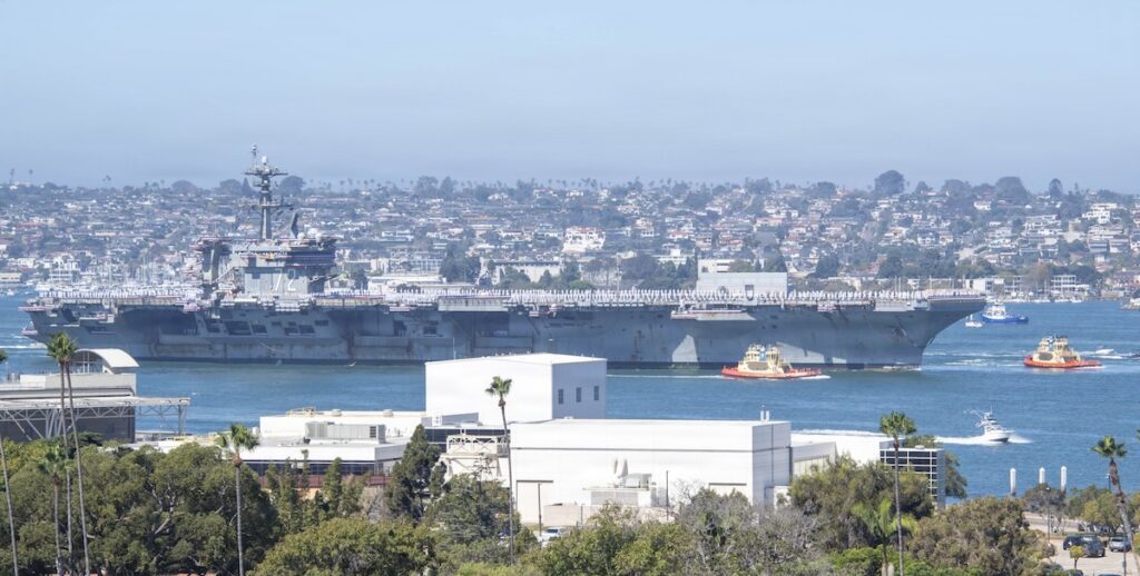 USS Abraham Lincoln returns to San Diego after Iran combat, two blockades and 321 days deployed