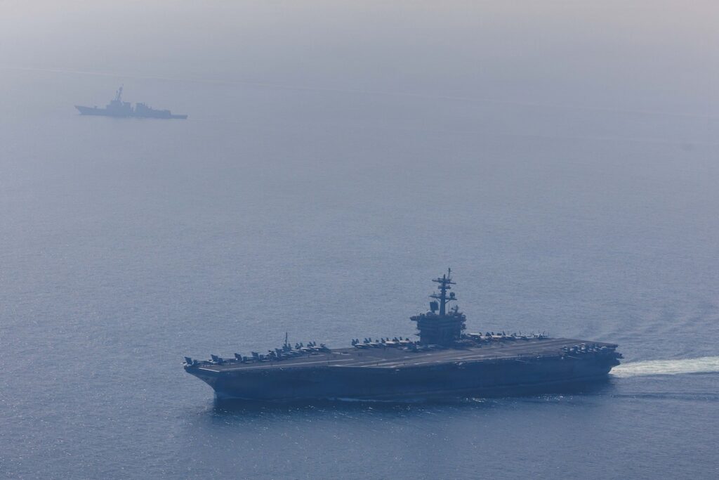 USS Abraham Lincoln strike group launched 450 Tomahawk cruise missiles during record-breaking deployment