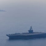 The USS Abraham Lincoln strike group launched 450 Tomahawk land-attack cruise missiles during operations against Iran, Secretary of War Pete Hegseth said. The carrier is due to return to San Diego after a 321-day deployment that included a record 264 consecutive days at sea without a port call.