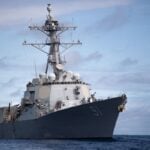 USS Pinckney has entered a shipyard period at General Dynamics NASSCO in San Diego for the U.S. Navy’s first installation of the SPY-6(V)4 radar. The destroyer will also receive new High Efficiency Super-Capacity air conditioning plants to support its upgraded combat systems.